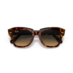 Ray-Ban State Street Havana on Transparent Pink | Centro Óptico Alpedrete