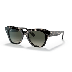 Ray-Ban State Street Havana Grey Sunglasses | Ray-Ban at Centro Óptico Alpedrete