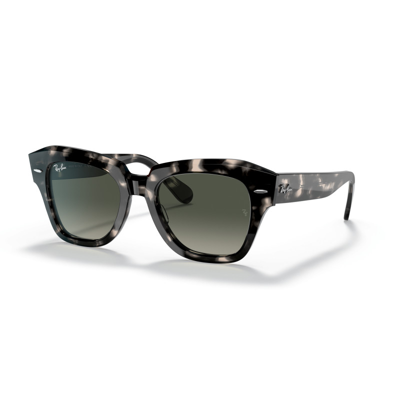 Ray-Ban State Street Havana Grey Sunglasses | Ray-Ban at Centro Óptico Alpedrete