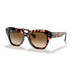 Ray-Ban State Street Havana Pink Sunglasses | Ray-Ban at Centro Óptico Alpedrete