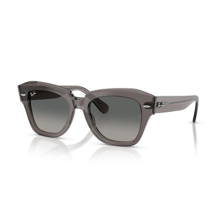 Gafas de sol Ray-Ban State Street Gris Transparente | Centro Óptico Alpedrete
