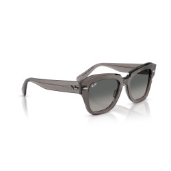 Gafas de sol Ray-Ban State Street Gris Transparente | Centro Óptico Alpedrete