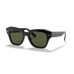Ray-Ban State Street Black Sunglasses | Ray-Ban at Centro Óptico Alpedrete