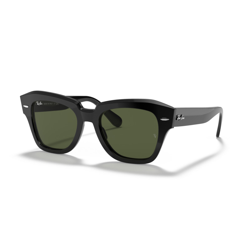 Gafas de sol Ray-Ban State Street Negro | Ray-Ban en Centro Óptico Alpedrete
