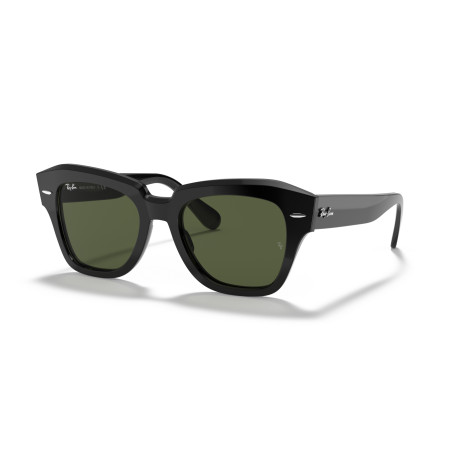 Gafas de sol Ray-Ban State Street Negro | Ray-Ban en Centro Óptico Alpedrete