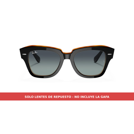 Lentes Gris / Azul degradado RB2186 (132241) | Centro Óptico Alpedrete