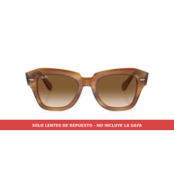 Transparent and Brown lenses RB2186 (140351) | Centro Óptico Alpedrete