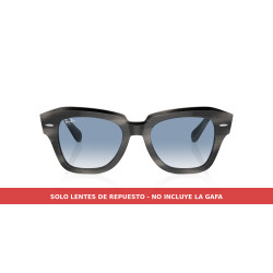 Transparent and Blue lenses RB2186 (14043F) | Centro Óptico Alpedrete