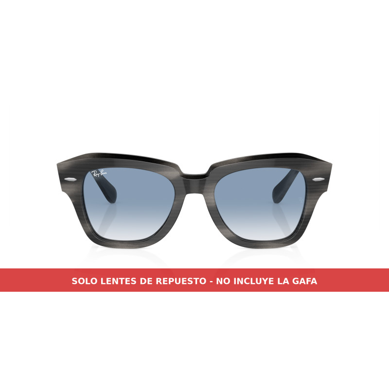 Transparent and Blue lenses RB2186 (14043F) | Centro Óptico Alpedrete