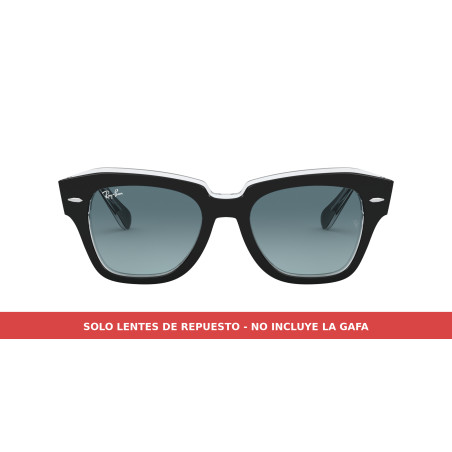 Lentes de repuesto Azul Oscuro RB2186 (12943M) | Centro Óptico Alpedrete