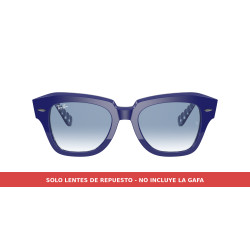 Light blue gradient lenses RB2186 (13193F) | Centro Óptico Alpedrete