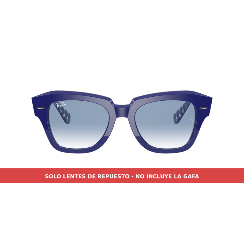 Light blue gradient lenses RB2186 (13193F) | Centro Óptico Alpedrete