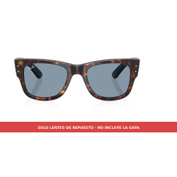Lentes de repuesto Blue para Mega Wayfarer RB0840S | Centro Óptico Alpedrete