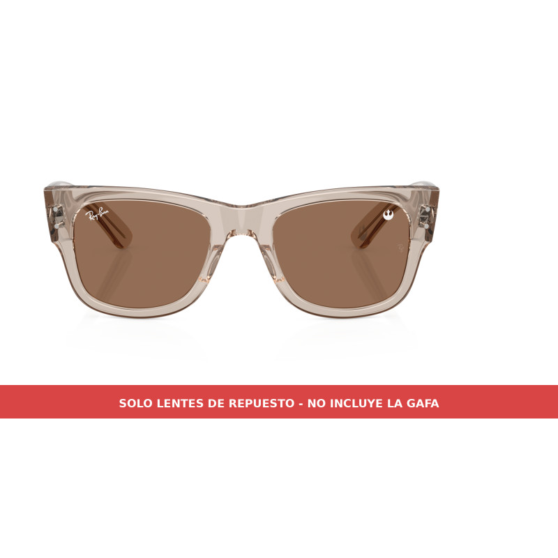 Pair of Dark Brown lenses for Ray-Ban RB0840S | Centro Óptico Alpedrete
