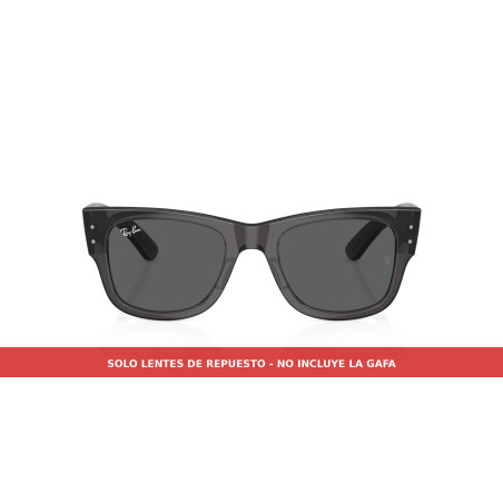 Pair of Dark Grey lenses for Ray-Ban RB0840S | Centro Óptico Alpedrete