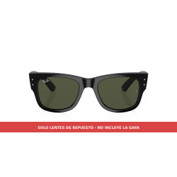 Lentes de repuesto Green para Mega Wayfarer RB0840S | Centro Óptico Alpedrete