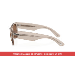 RB0840S 68701A Transparent Light Brown temples | Centro Óptico Alpedrete