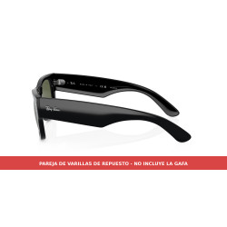 Ray-Ban RB0840S 901/58 Black Replacement Temples | Centro Óptico Alpedrete