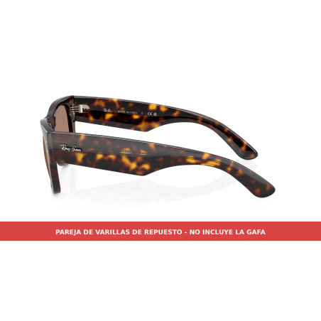 Ray-Ban RB0840S 902/1A Havana Replacement Temples | Centro Óptico Alpedrete