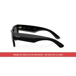 Ray-Ban RB0840S 901/31 Black Replacement Temples | Centro Óptico Alpedrete