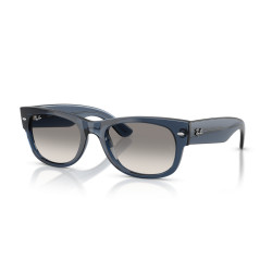 Ray-Ban Mega Wayfarer II Azul oscuro transparente | Centro Óptico Alpedrete