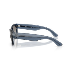 Ray-Ban Mega Wayfarer II Azul oscuro transparente | Centro Óptico Alpedrete