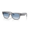 Gafas de sol Ray-Ban Mega Wayfarer II Gris | Ray-Ban en Centro Óptico Alpedrete