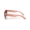 Ray-Ban Mega Wayfarer II Transparent Pink Sunglasses | Centro Óptico Alpedrete