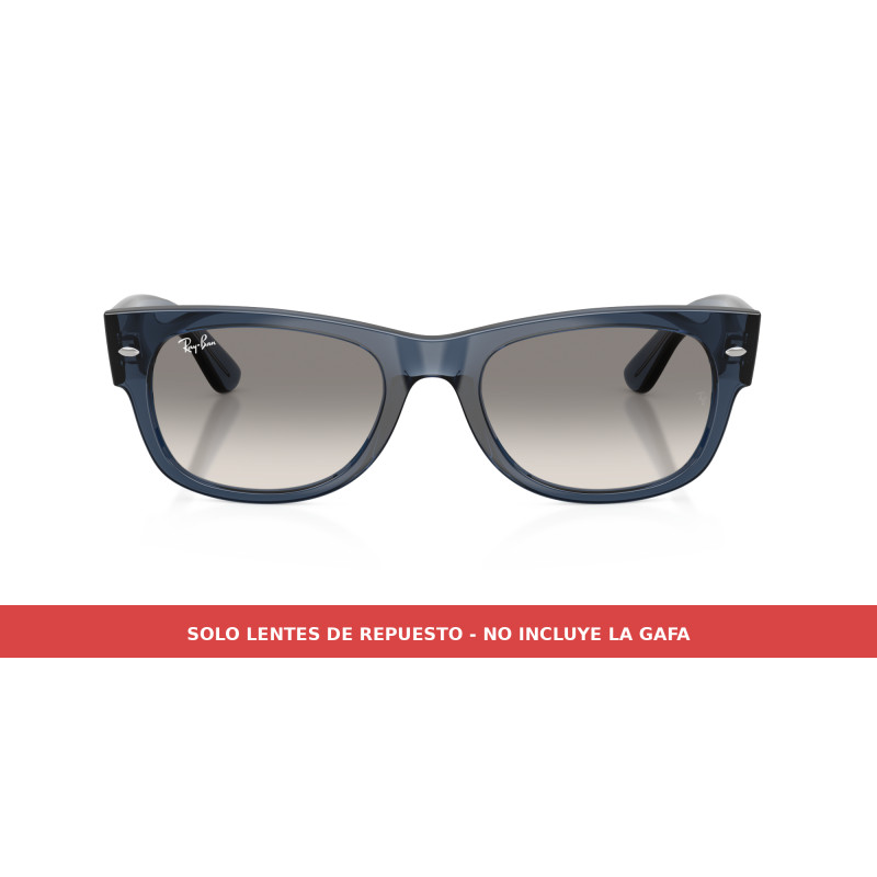Lentes de repuesto Gris degradado transparente RB0832S | Centro Óptico Alpedrete