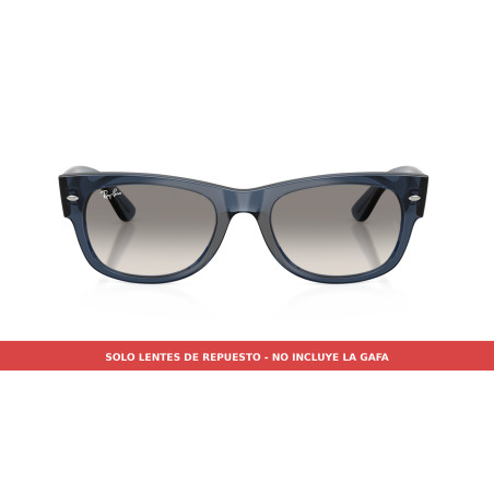 Lentes de repuesto Gris degradado transparente RB0832S | Centro Óptico Alpedrete