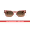 Lentes Marrón claro y negro degradado RB0832S | Centro Óptico Alpedrete