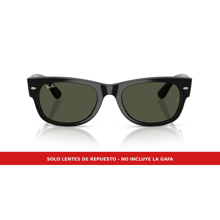 Lentes de repuesto Verde para Mega Wayfarer II RB0832S | Centro Óptico Alpedrete