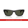 Lentes de repuesto Verde para Mega Wayfarer II RB0832S | Centro Óptico Alpedrete