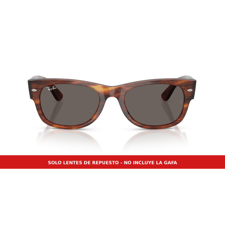 Lentes Gris Oscuro de RB0832S Mega Wayfarer II | Centro Óptico Alpedrete
