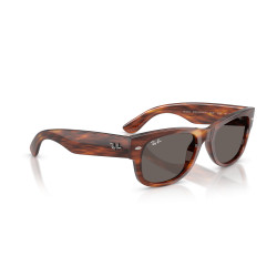 Ray-Ban Mega Wayfarer II Havana Stripe Sunglasses | Centro Óptico Alpedrete