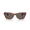 Ray-Ban Mega Wayfarer II Havana Stripe Sunglasses | Centro Óptico Alpedrete
