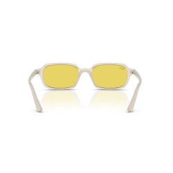 Gafas de sol Ray-Ban Zuri Blanco cálido nublado | Centro Óptico Alpedrete