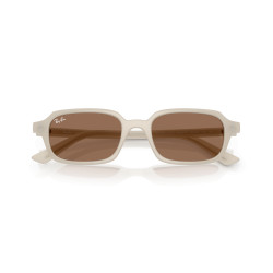 Gafas de sol Ray-Ban Zuri Blanco cálido nublado | Centro Óptico Alpedrete