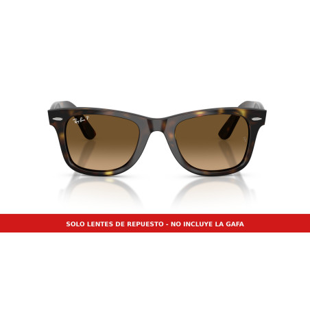 Ray-Ban Wayfarer Ease Replacement Polarized Brown Gradient Lenses | Ray-