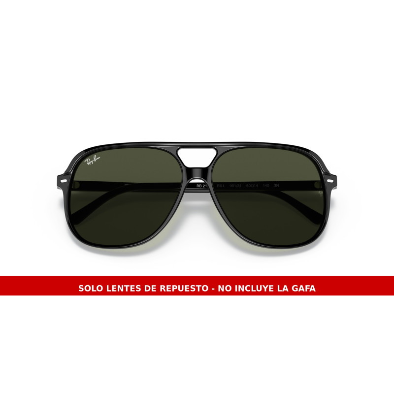 Replacement G-15 Green lenses Ray-Ban Bill RB2198 | Centro Óptico Alpedrete