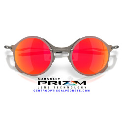 Oakley Tailend Ti Pewter Sunglasses with Prizm Ruby lenses | Genuine Oakley
