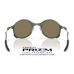 Oakley Tailend Ti Pewter Sunglasses with Prizm Ruby lenses | Genuine Oakley