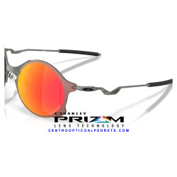 Oakley Tailend Ti Pewter Sunglasses with Prizm Ruby lenses | Genuine Oakley