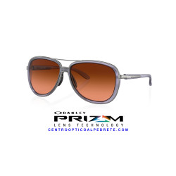 Oakley Split Time OO4129-26 Matte Trans Lilac Prizm Bronze Gradient | Alpedrete