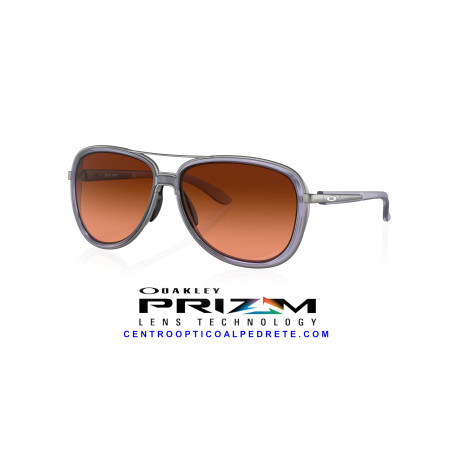 Oakley Split Time OO4129-26 Matte Trans Lilac Prizm Bronze Gradient | Alpedrete