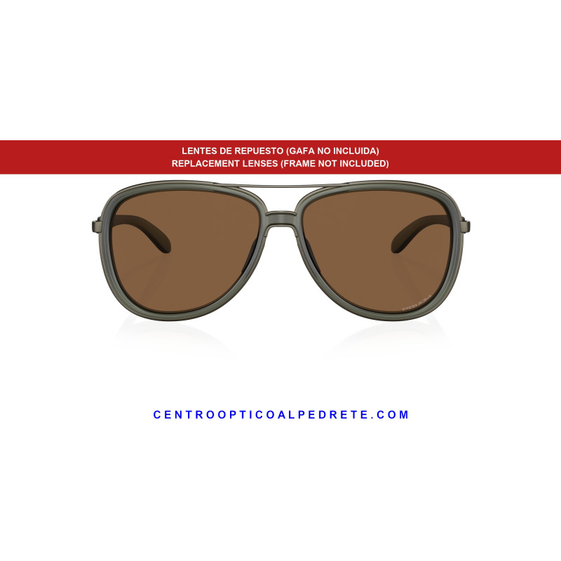 Pareja de lentes originales Oakley Split Time OO4129 25 Prizm Bro | Original