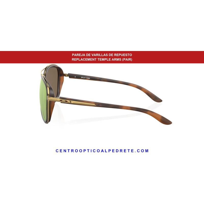 Original replacement temples pair Oakley Split Time OO4129 07 Nav | Original