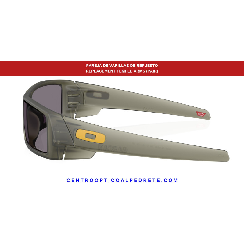 Original replacement temples pair Oakley Gascan OO9014 9014D5 Mat | Original