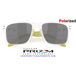 Oakley Holbrook Matte Clear | Prizm Black Polarized - Gafas de Sol Originales