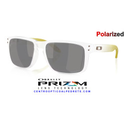 Oakley Holbrook Matte Clear | Prizm Black Polarized - Gafas de Sol Originales